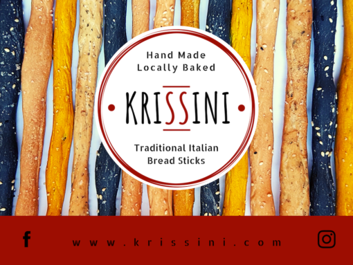 Krissini 1 HandMadeLocallyBakedTraditionalItalianBreadSticks